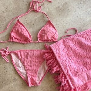 Versace x Dua Lipa bikini set